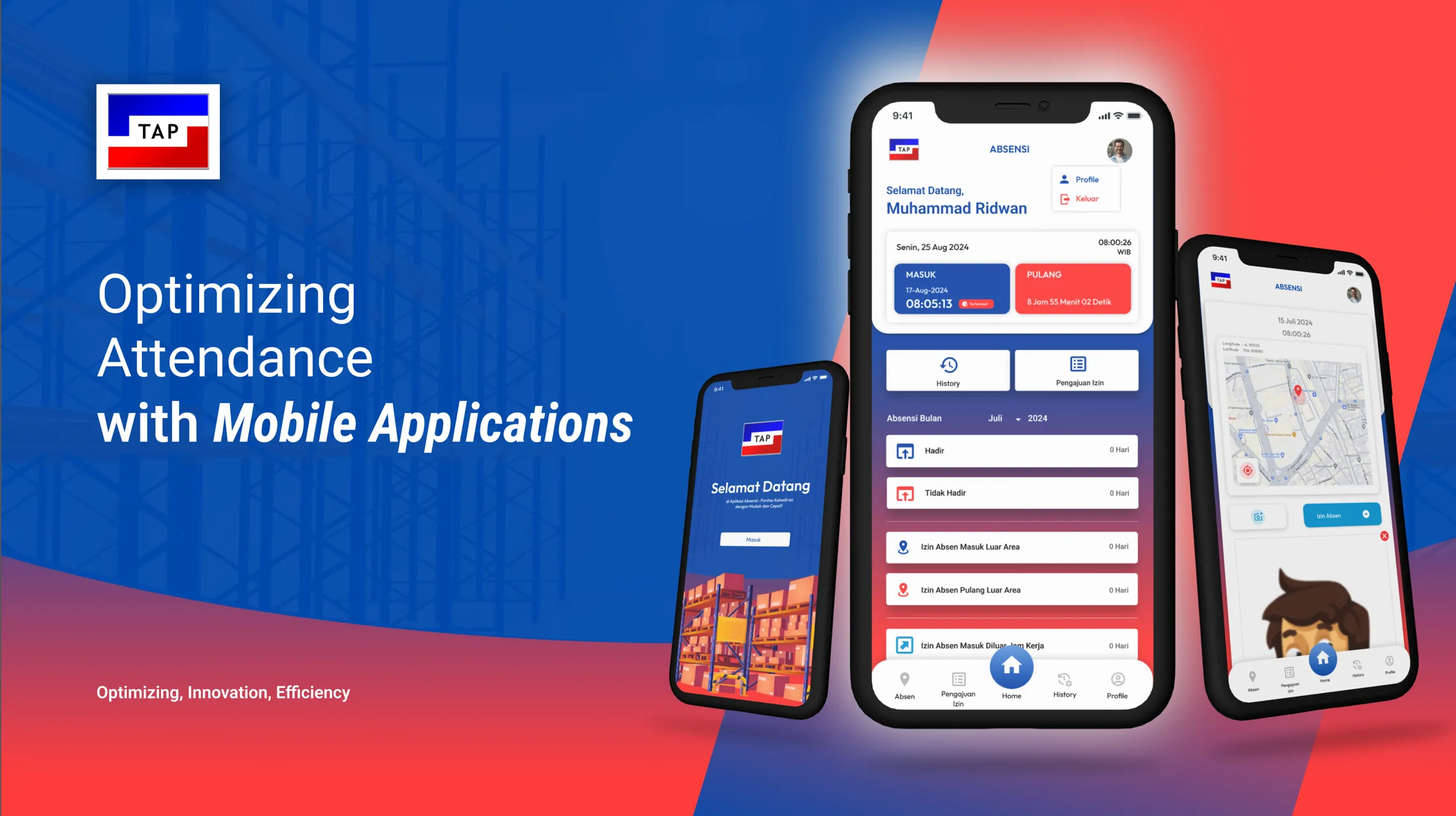 Dokumentasi project SISTEM ABSENSI TAP